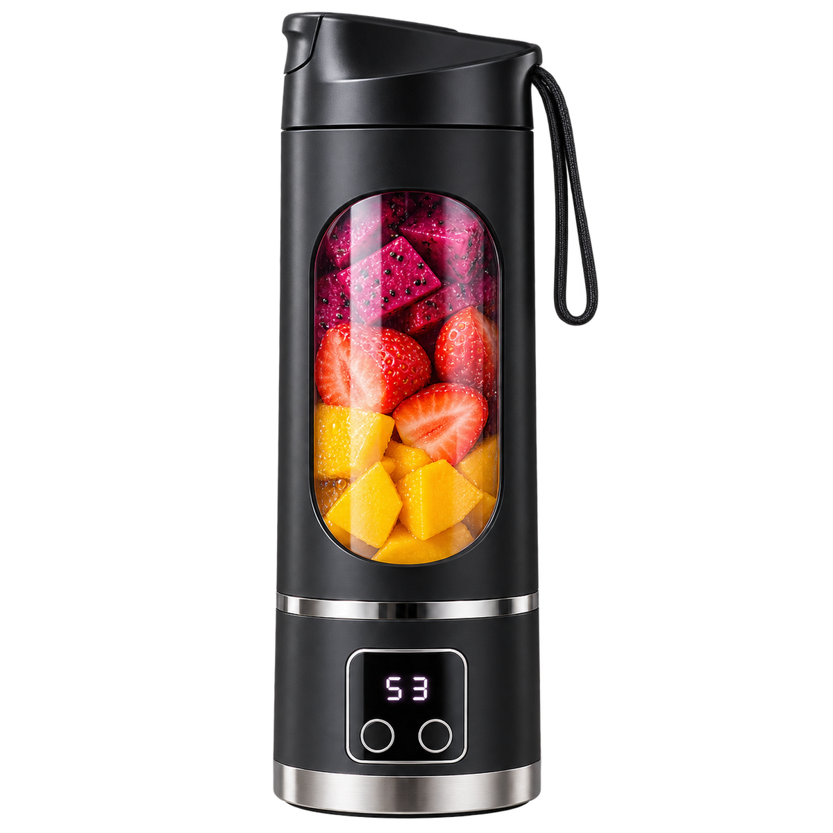 VIRAL Portable Blender in black, white, green and purple